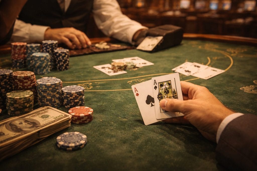 La diferencia entre una mano fuerte y una decisión correcta en blackjack